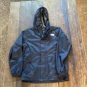 The North Face Black Raincoat Waterproof Hooded Jacket